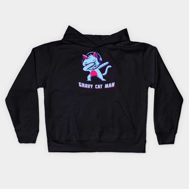 Gravycatman Kids Hoodie by kareemik